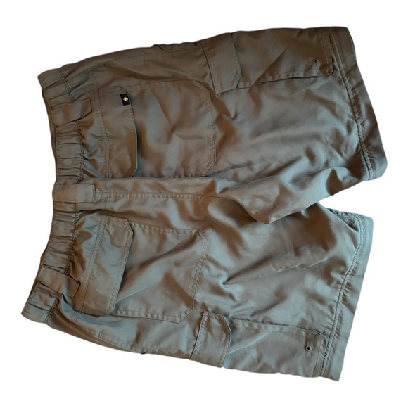 Boy Scouts Olive Green Cargo Shorts Relaxed Medium - Picture 6 of 8